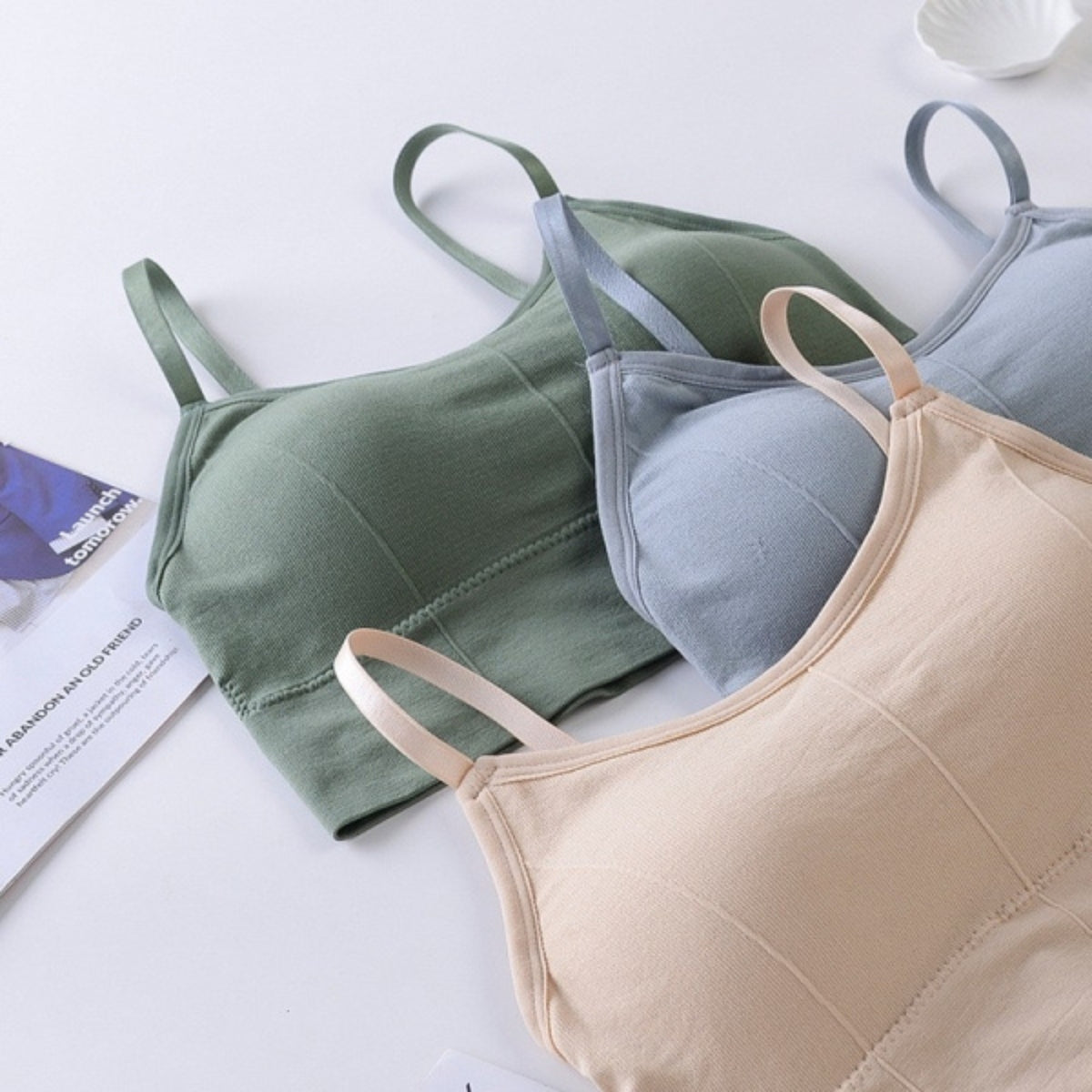 Women & Girls Premium Quality Full Coverage Lightly Padded Bra,Honeymoon Bra , Comfortable Bra Combo Of 3 Pcs