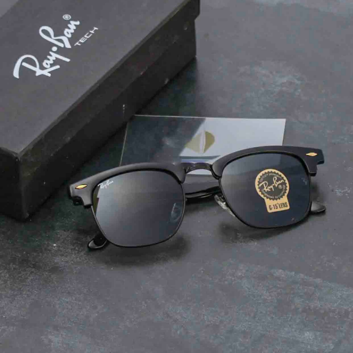 BEST Polarized Sunglasses for Men | Top Rated Aviator, Wayfarer, and Square Men's Shades | 100% UV Protection & Mirrored Lenses | Lightweight Pilot and Rectangle Styles Ideal Sunglasses for men #3016