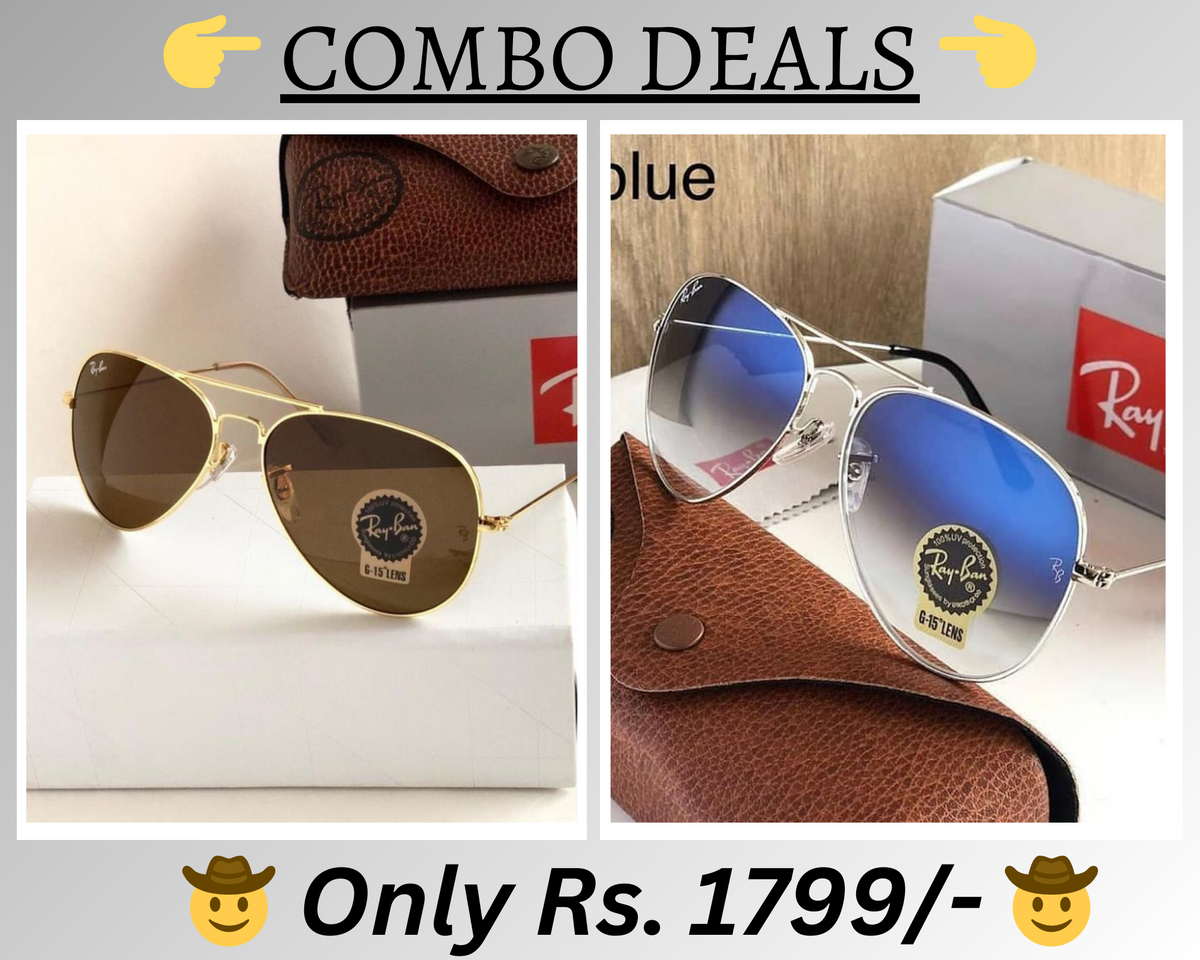 BEST Polarized Sunglasses for Men Combo | Top Rated Aviator, Wayfarer, and Square Men's Shades | 100% UV Protection & Mirrored Lenses | Lightweight Pilot and Rectangle Styles Ideal Sunglasses for men
