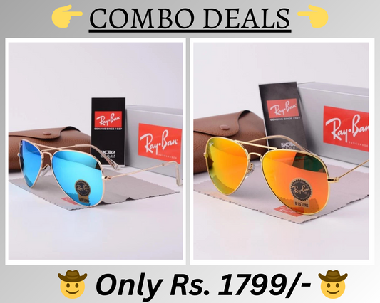 BEST Polarized Sunglasses for Men Combo | Top Rated Aviator, Wayfarer, and Square Men's Shades | 100% UV Protection & Mirrored Lenses | Lightweight Pilot and Rectangle Styles Ideal Sunglasses for men