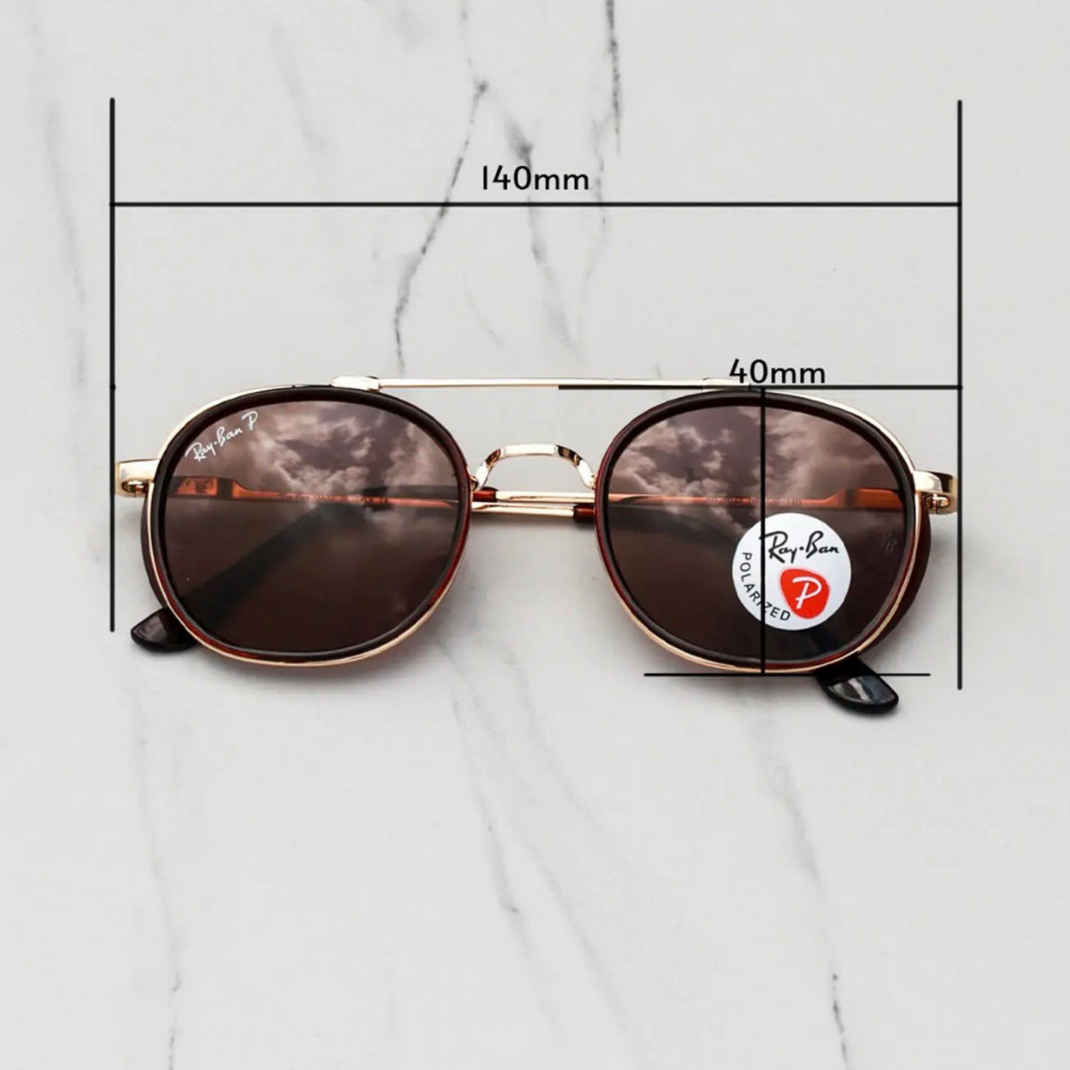 BEST Polarized Sunglasses for Men | Top Rated Aviator, Wayfarer, and Square Men's Shades | 100% UV Protection & Mirrored Lenses | Lightweight Pilot and Rectangle Styles Ideal Sunglasses for men #4612