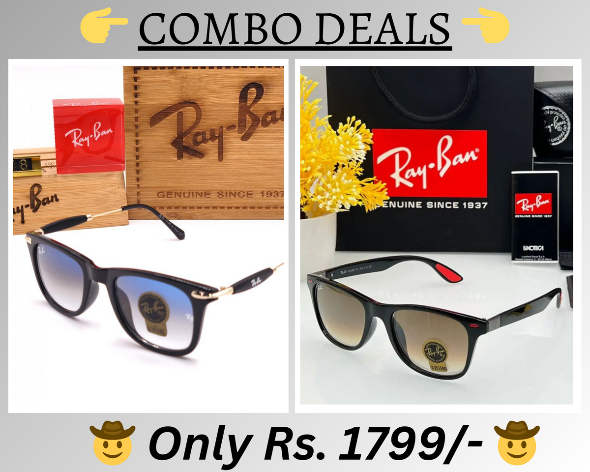 BEST Polarized Sunglasses for Men Combo | Top Rated Aviator, Wayfarer, and Square Men's Shades | 100% UV Protection & Mirrored Lenses | Lightweight Pilot and Rectangle Styles Ideal Sunglasses for men