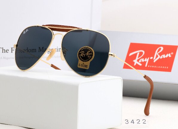 BEST Polarized Sunglasses for Men | Top Rated Aviator, Wayfarer, and Square Men's Shades | 100% UV Protection & Mirrored Lenses | Lightweight Pilot and Rectangle Styles Ideal Sunglasses for men #3422