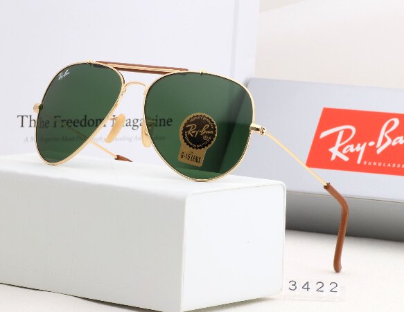 BEST Polarized Sunglasses for Men | Top Rated Aviator, Wayfarer, and Square Men's Shades | 100% UV Protection & Mirrored Lenses | Lightweight Pilot and Rectangle Styles Ideal Sunglasses for men #3422
