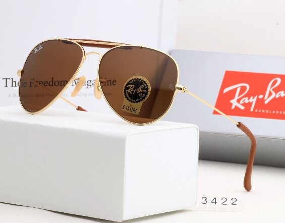 BEST Polarized Sunglasses for Men | Top Rated Aviator, Wayfarer, and Square Men's Shades | 100% UV Protection & Mirrored Lenses | Lightweight Pilot and Rectangle Styles Ideal Sunglasses for men #3422