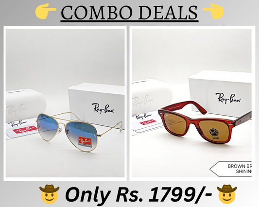 BEST Polarized Sunglasses for Men Combo | Top Rated Aviator, Wayfarer, and Square Men's Shades | 100% UV Protection & Mirrored Lenses | Lightweight Pilot and Rectangle Styles Ideal Sunglasses for men