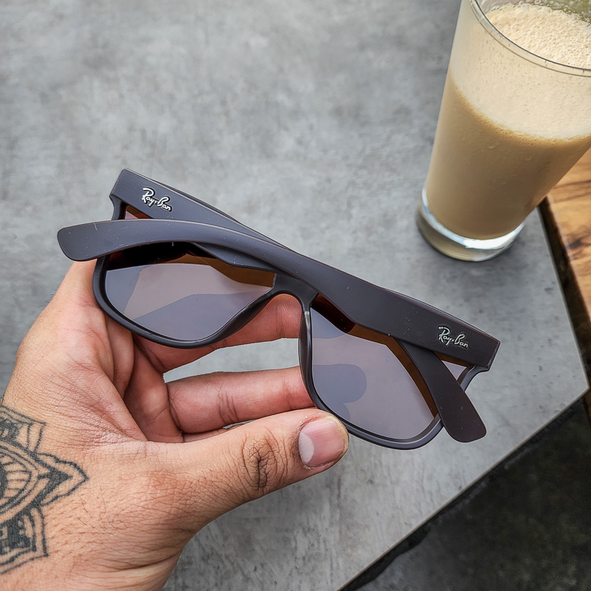 BEST Polarized Sunglasses for Men | Top Rated Aviator, Wayfarer, and Square Men's Shades | 100% UV Protection & Mirrored Lenses | Lightweight Pilot and Rectangle Styles Ideal Sunglasses for men #650