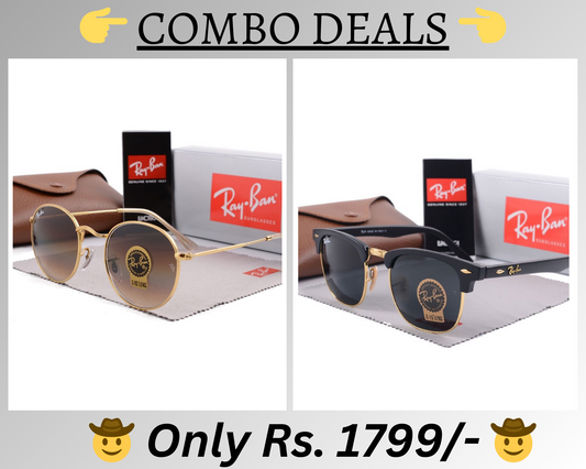 BEST Polarized Sunglasses for Men Combo | Top Rated Aviator, Wayfarer, and Square Men's Shades | 100% UV Protection & Mirrored Lenses | Lightweight Pilot and Rectangle Styles Ideal Sunglasses for men