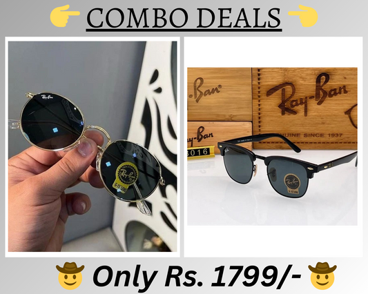 BEST Polarized Sunglasses for Men Combo | Top Rated Aviator, Wayfarer, and Square Men's Shades | 100% UV Protection & Mirrored Lenses | Lightweight Pilot and Rectangle Styles Ideal Sunglasses for men