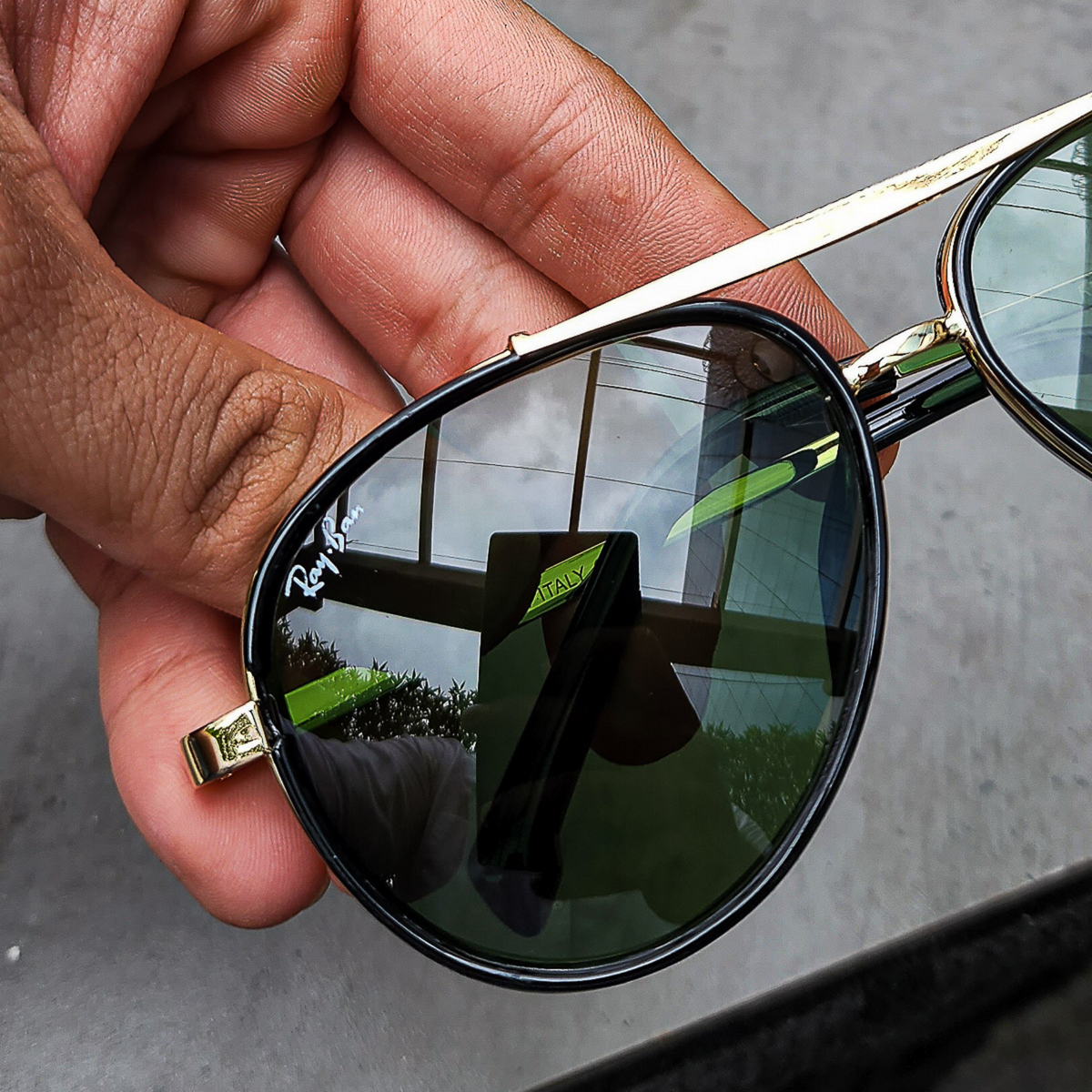 BEST Polarized Sunglasses for Men | Top Rated Aviator, Wayfarer, and Square Men's Shades | 100% UV Protection & Mirrored Lenses | Lightweight Pilot and Rectangle Styles Ideal Sunglasses for men #4414