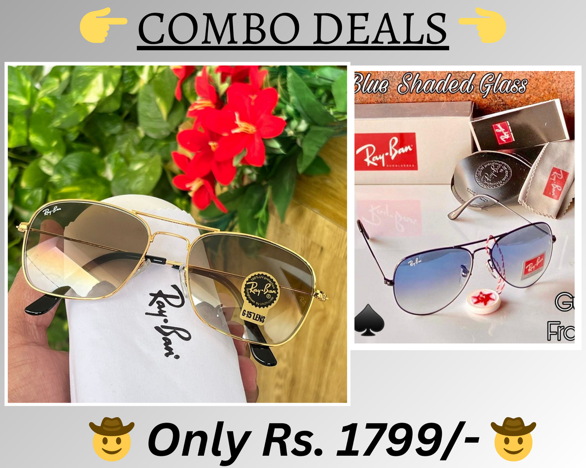 BEST Polarized Sunglasses for Men Combo | Top Rated Aviator, Wayfarer, and Square Men's Shades | 100% UV Protection & Mirrored Lenses | Lightweight Pilot and Rectangle Styles Ideal Sunglasses for men