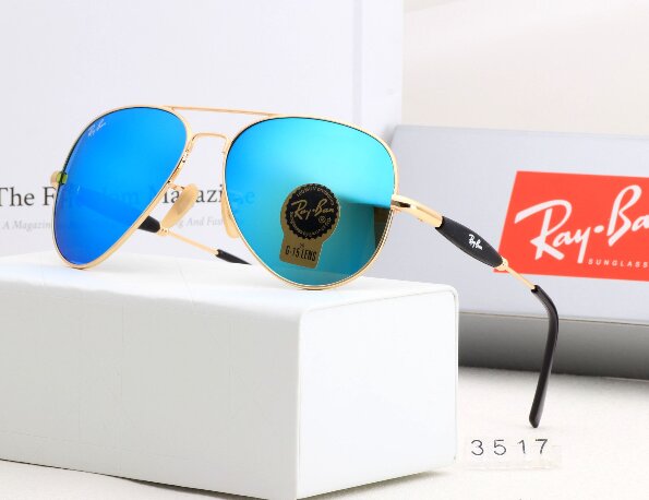 BEST Polarized Sunglasses for Men | Top Rated Aviator, Wayfarer, and Square Men's Shades | 100% UV Protection & Mirrored Lenses | Lightweight Pilot and Rectangle Styles Ideal Sunglasses for men #3517