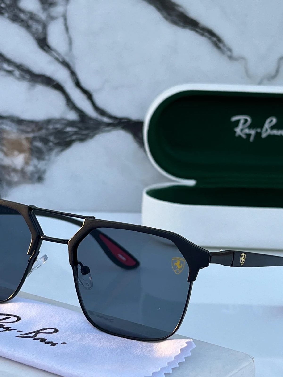 BEST Polarized Sunglasses for Men | Top Rated Aviator, Wayfarer, and Square Men's Shades | 100% UV Protection & Mirrored Lenses | Lightweight Pilot and Rectangle Styles Ideal Sunglasses for men #04
