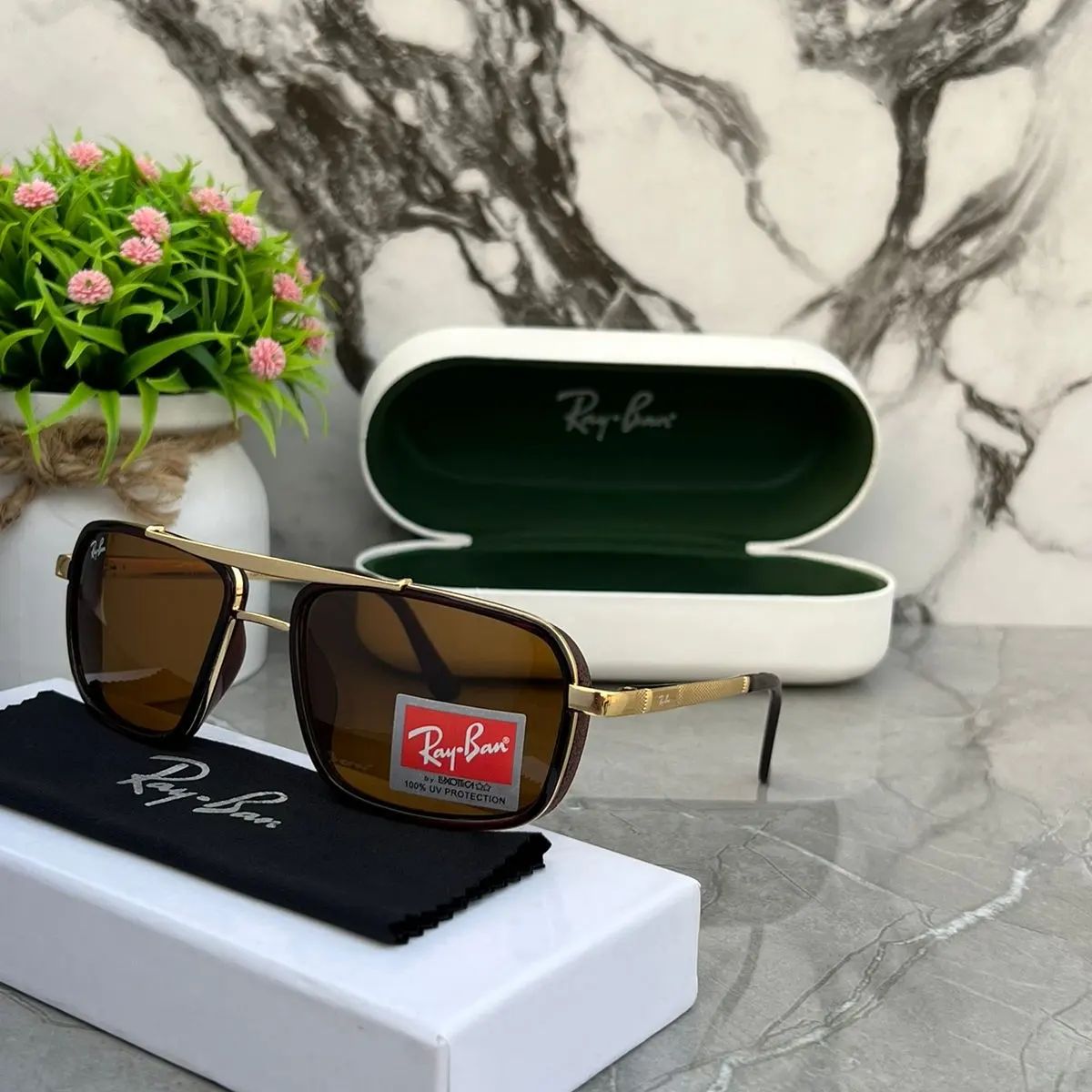 BEST Polarized Sunglasses for Men Combo | Top Rated Aviator, Wayfarer, and Square Men's Shades | 100% UV Protection & Mirrored Lenses | Lightweight Pilot and Rectangle Styles Ideal Sunglasses for men