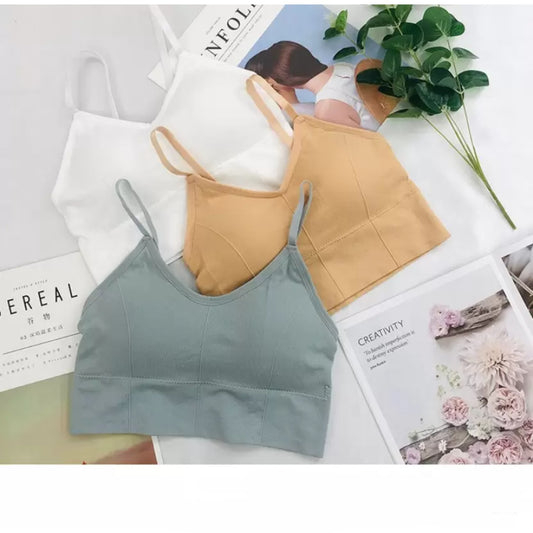 Women & Girls Premium Quality Full Coverage Lightly Padded Bra,Honeymoon Bra , Comfortable Bra Combo Of 3 Pcs