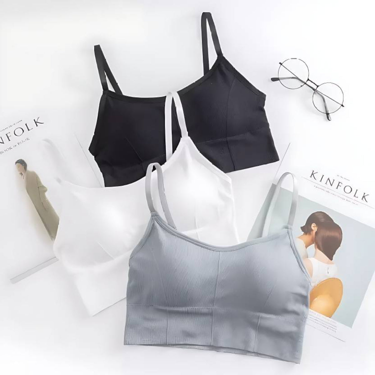 Women & Girls Premium Quality Full Coverage Lightly Padded Bra,Honeymoon Bra , Comfortable Bra Combo Of 3 Pcs