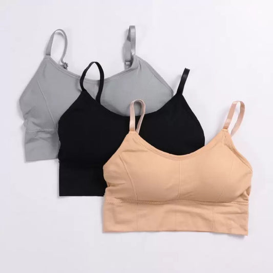 Women & Girls Premium Quality Full Coverage Lightly Padded Bra,Honeymoon Bra , Comfortable Bra Combo Of 3 Pcs