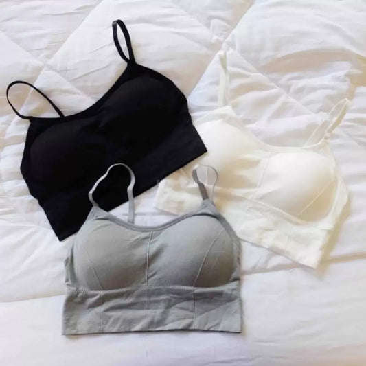 Women & Girls Premium Quality Full Coverage Lightly Padded Bra,Honeymoon Bra , Comfortable Bra Combo Of 3 Pcs