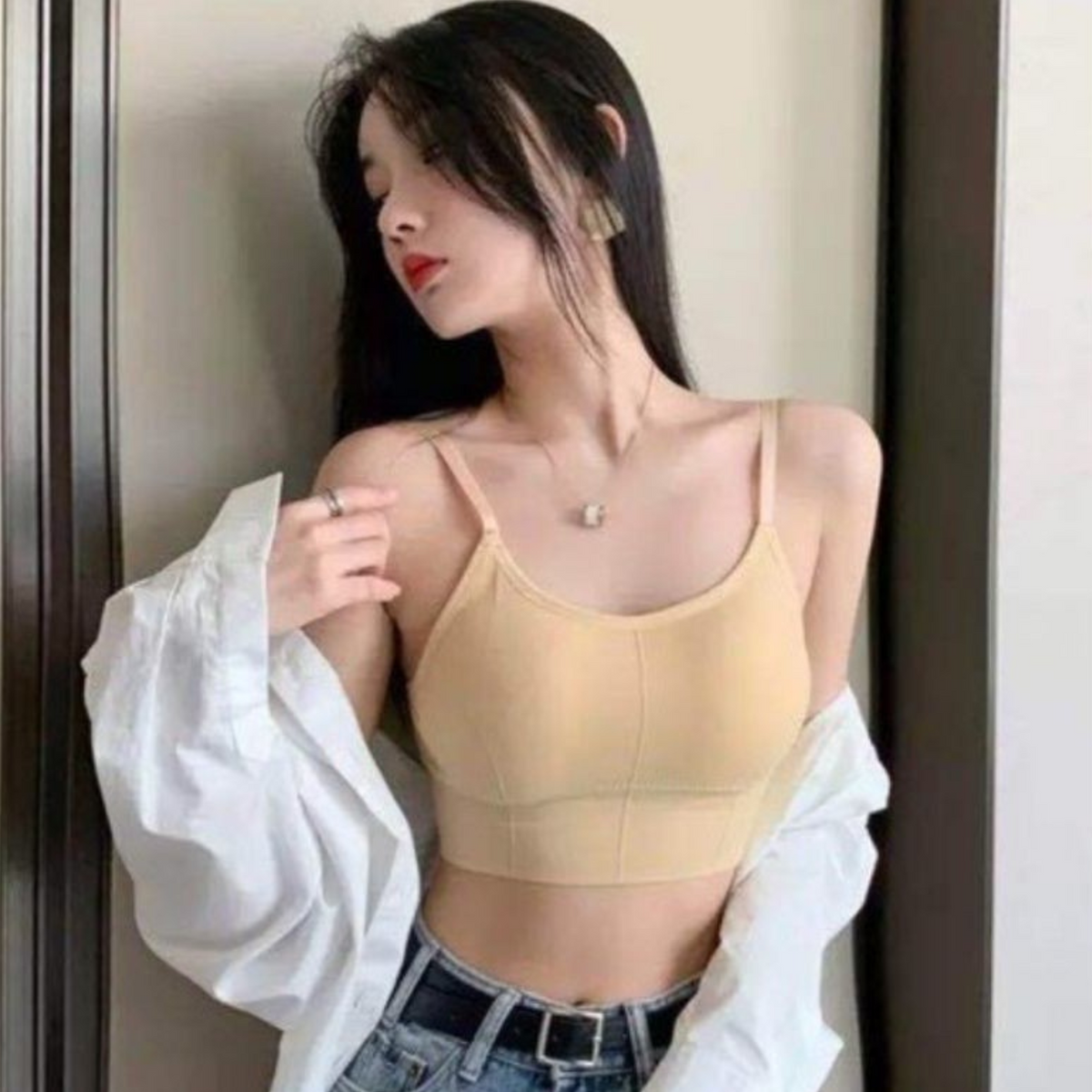 Women's Multicolored Padded Sports Bra