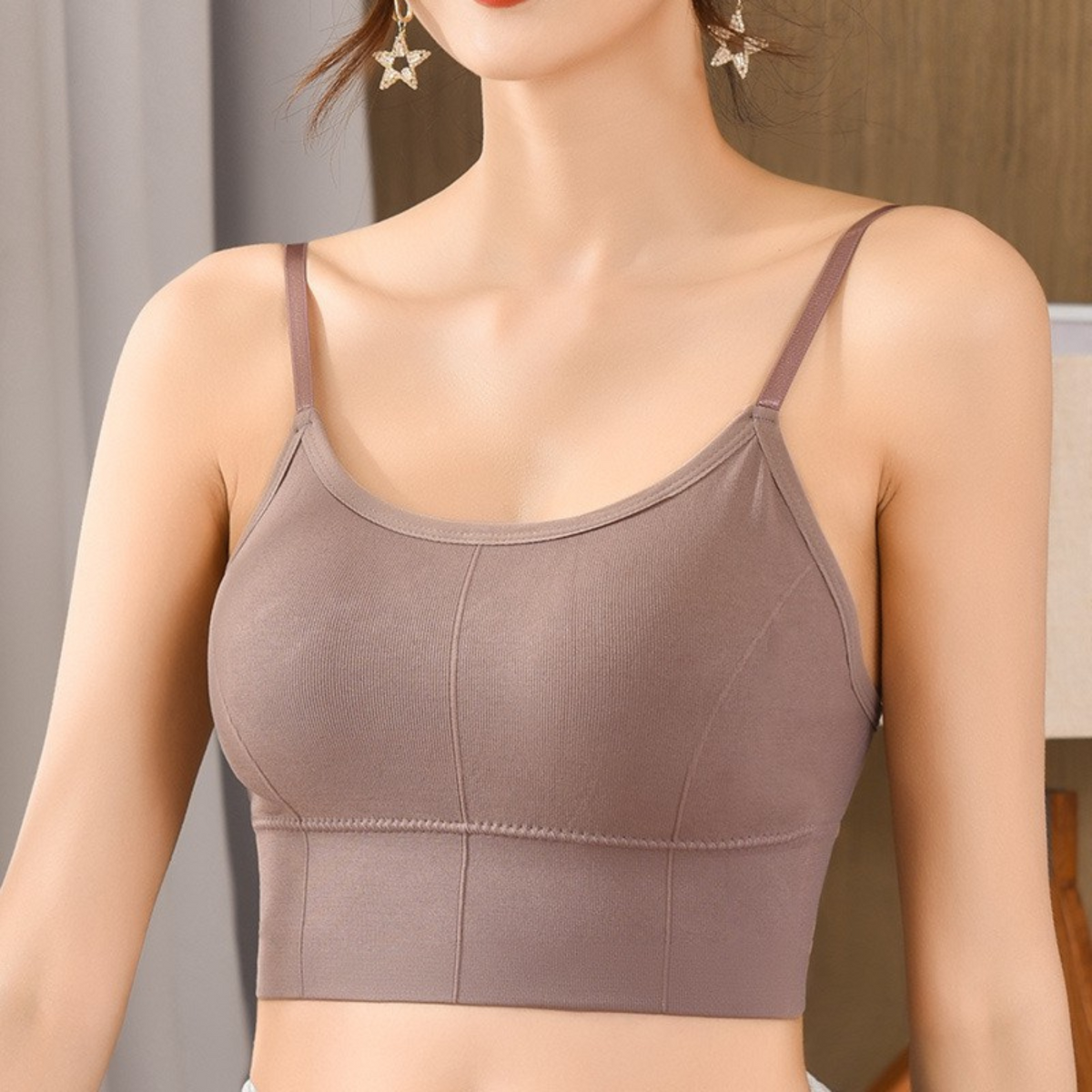Women's Multicolored Padded Sports Bra