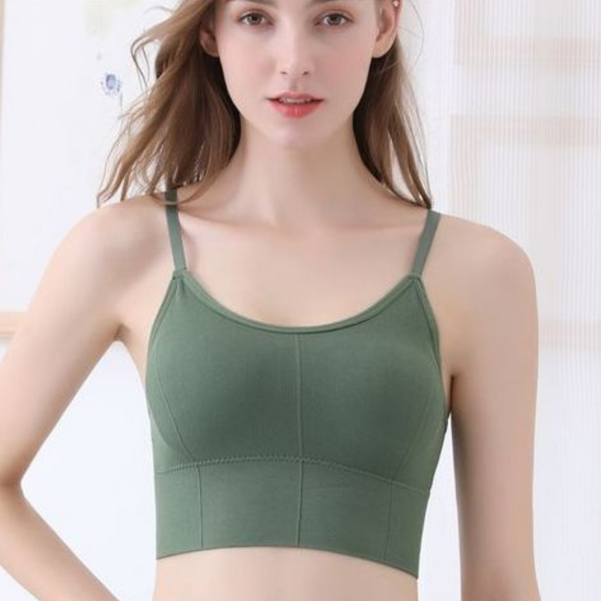 Women's Multicolored Padded Sports Bra