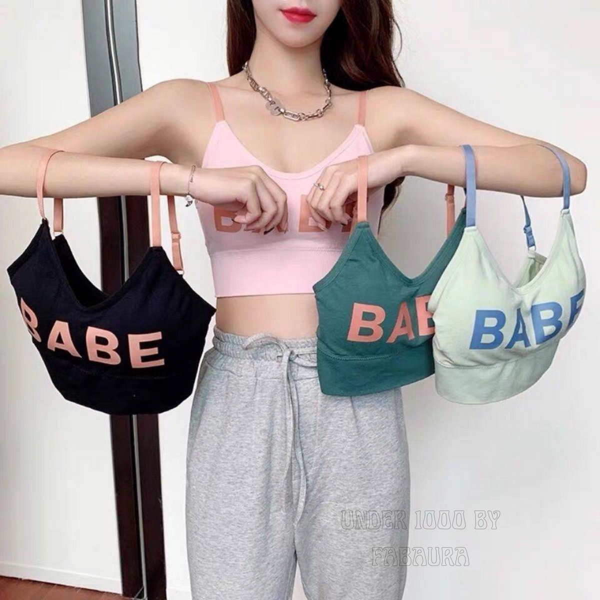 Women's Multi Padded Sports Bra Pack Of 2.